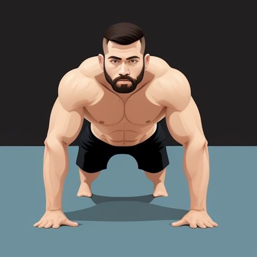 Pushup Viking Icon