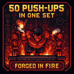 50 Pushups in Set